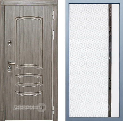 Входная металлическая Дверь Дива МД-42 МХ-47 Белый матовый в Егорьевске