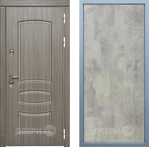 Входная металлическая Дверь Дива МД-42 Д-4 Бетон темный в Егорьевске