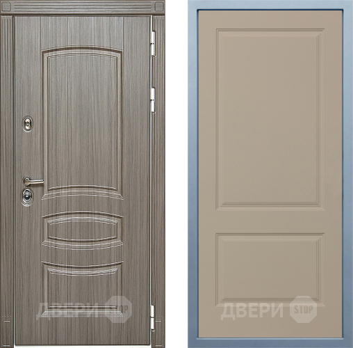 Входная металлическая Дверь Дива МД-42 Д-7 Шампань в Егорьевске