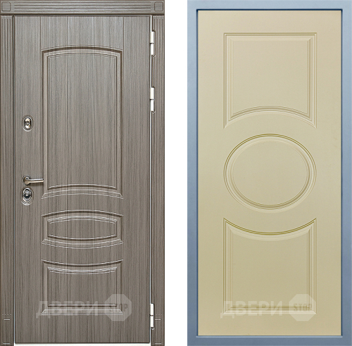 Входная металлическая Дверь Дива МД-42 Д-8 Шампань в Егорьевске