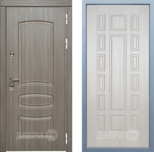 Входная металлическая Дверь Дива МД-42 М-2 Дуб филадельфия крем в Егорьевске