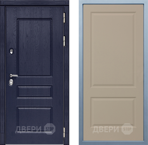 Входная металлическая Дверь Дива МД-45 Д-7 Шампань в Егорьевске