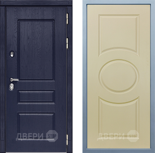 Входная металлическая Дверь Дива МД-45 Д-8 Шампань в Егорьевске