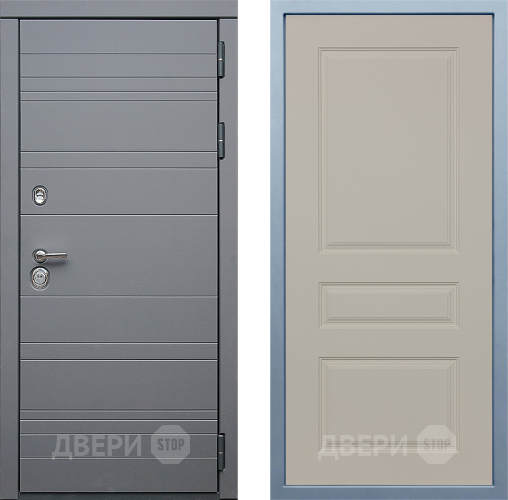 Входная металлическая Дверь Дива МД-39 Д-13 Шампань в Егорьевске