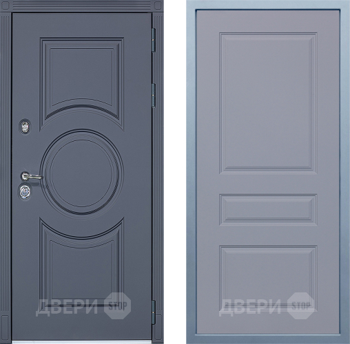 Входная металлическая Дверь Дива МХ-30 STR Д-13 Силк Маус в Егорьевске