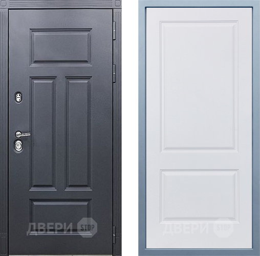 Входная металлическая Дверь Дива МХ-29 STR Д-7 Белый в Егорьевске