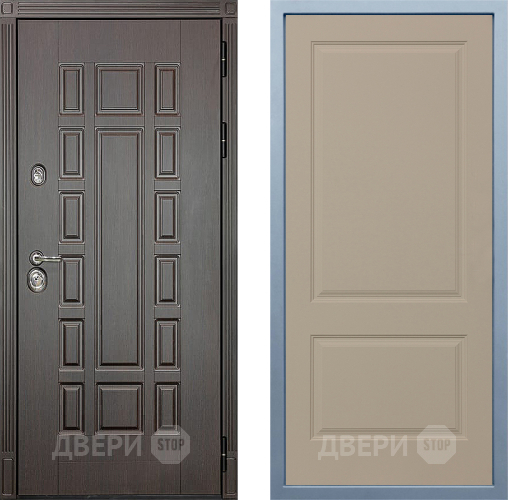 Входная металлическая Дверь Дива МХ-53 STR Д-7 Шампань в Егорьевске