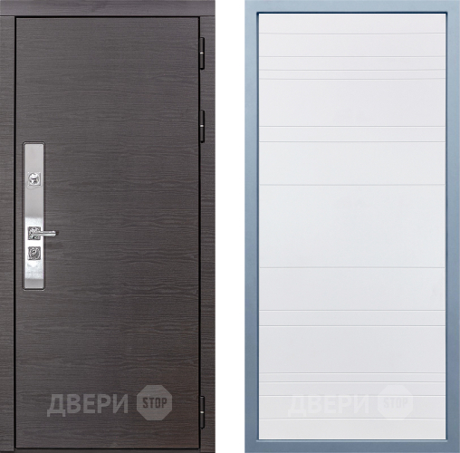 Входная металлическая Дверь Дива МХ-39 STR Д-5 Белый в Егорьевске