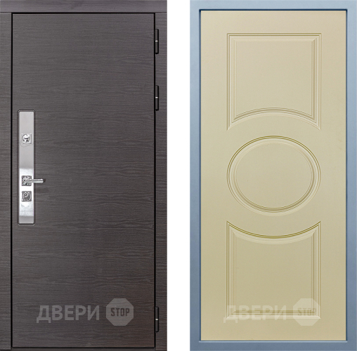 Входная металлическая Дверь Дива МХ-39 STR Д-8 Шампань в Егорьевске