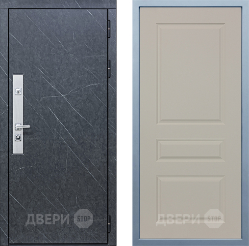 Входная металлическая Дверь Дива МХ-26 STR Д-13 Шампань в Егорьевске