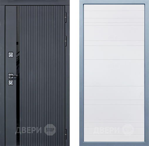 Входная металлическая Дверь Дива МХ-46 STR Д-5 Белый в Егорьевске