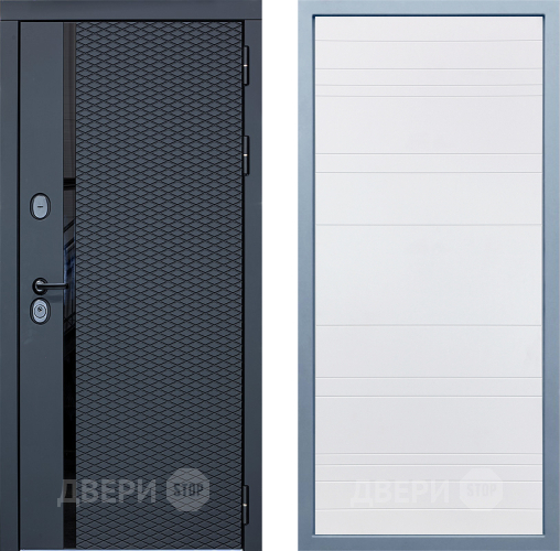 Входная металлическая Дверь Дива МХ-47 STR Д-5 Белый в Егорьевске