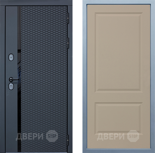 Входная металлическая Дверь Дива МХ-47 STR Д-7 Шампань в Егорьевске