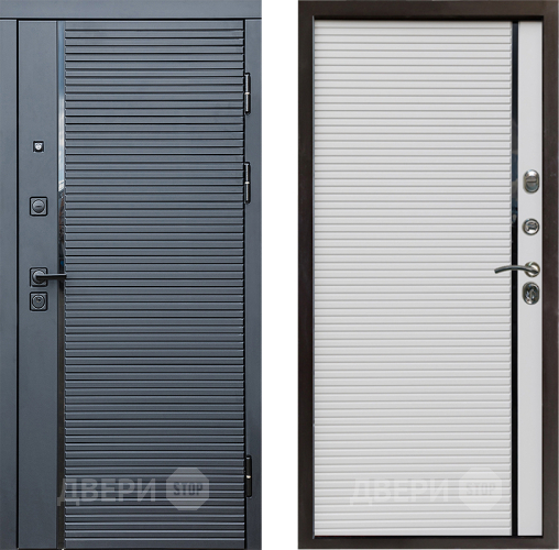 Входная металлическая Дверь Престиж Черная Линия Porte Белый в Егорьевске