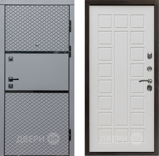 Входная металлическая Дверь Престиж Ромб Престиж Бежевый мат в Егорьевске