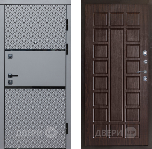 Входная металлическая Дверь Престиж Ромб Престиж Венге в Егорьевске