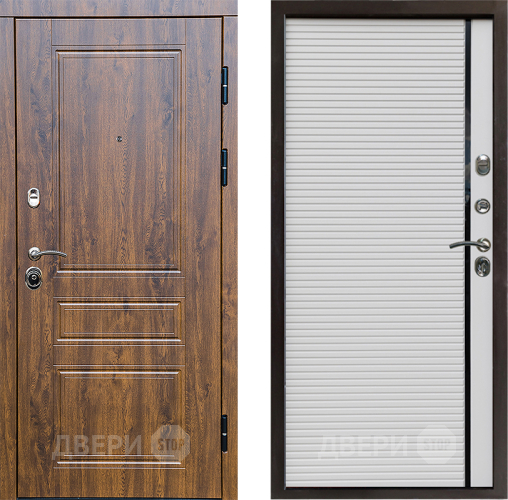 Входная металлическая Дверь Престиж Классика Дуб Porte Белый в Егорьевске