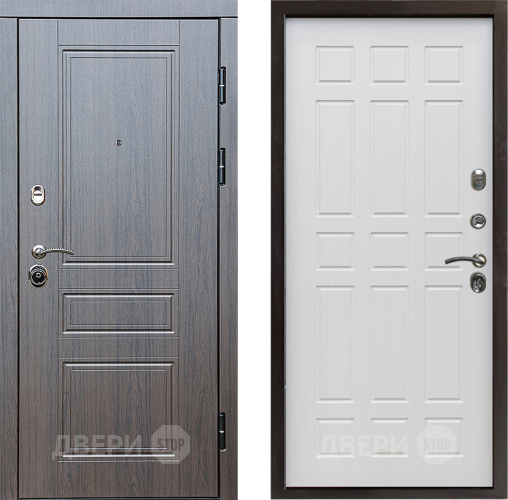 Входная металлическая Дверь Престиж Классика Венге Спарта Лиственница белая в Егорьевске