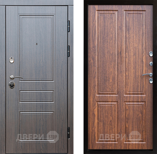 Входная металлическая Дверь Престиж Классика Венге Премиум Орех светлый в Егорьевске