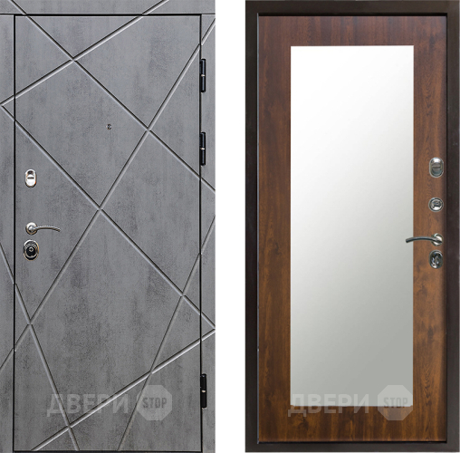 Дверь Престиж Лучи Зеркло Пастораль Дуб в Егорьевске