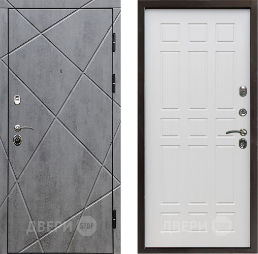 Входная металлическая Дверь Престиж Лучи Спарта Лиственница белая в Егорьевске