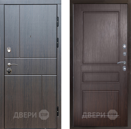 Входная металлическая Дверь Престиж Горизонт Венге Классика Венге в Егорьевске