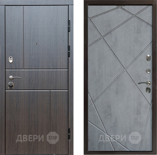 Дверь Престиж Горизонт Венге Лучи Бетон темный в Егорьевске