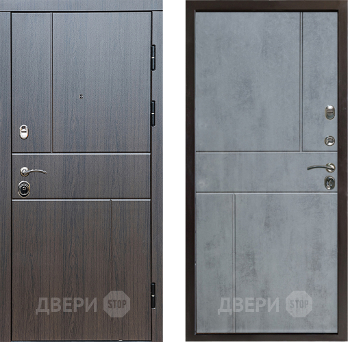 Входная металлическая Дверь Престиж Горизонт Венге Горизонт Бетон темный в Егорьевске