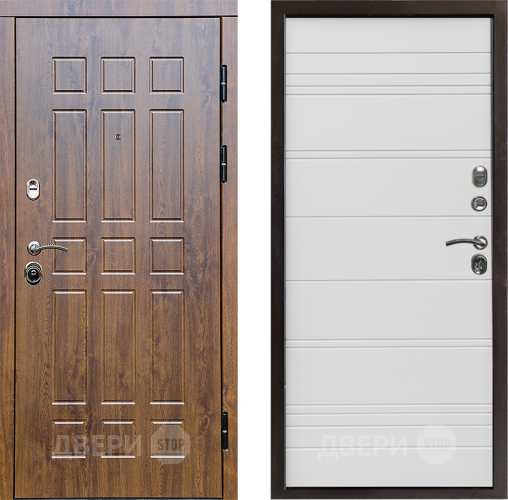 Входная металлическая Дверь Престиж Стандарт Line Белый в Егорьевске