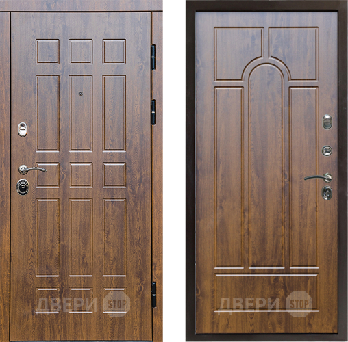 Входная металлическая Дверь Престиж Стандарт Арка Дуб в Егорьевске