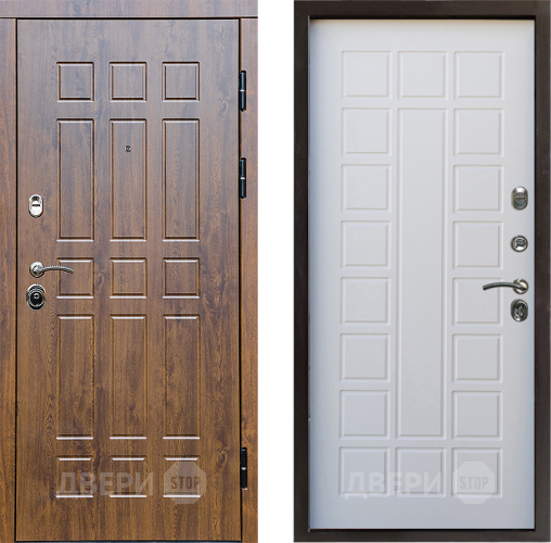 Входная металлическая Дверь Престиж Стандарт Престиж Белое дерево в Егорьевске