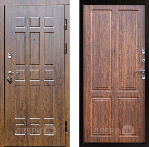 Входная металлическая Дверь Престиж Стандарт Премиум Орех светлый в Егорьевске