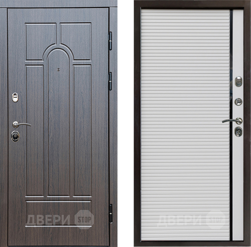 Входная металлическая Дверь Престиж Арка Porte Белый в Егорьевске