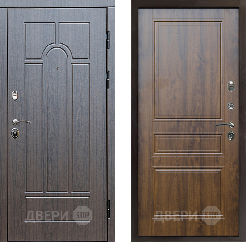 Входная металлическая Дверь Престиж Арка Классика Дуб в Егорьевске