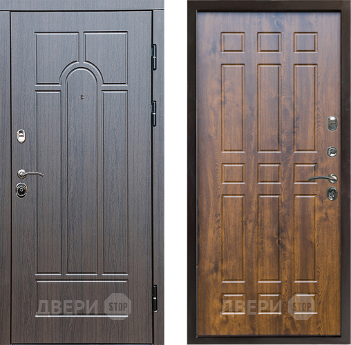 Входная металлическая Дверь Престиж Арка Спарта Дуб в Егорьевске