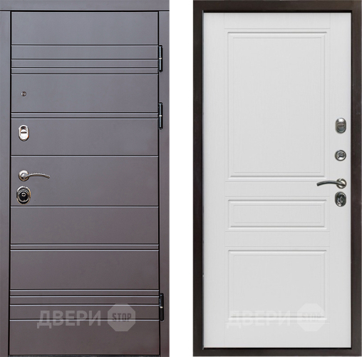 Дверь Престиж Линия Браун Классика Лиственница белая в Егорьевске