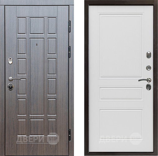 Входная металлическая Дверь Престиж Престиж Классика Лиственница белая в Егорьевске