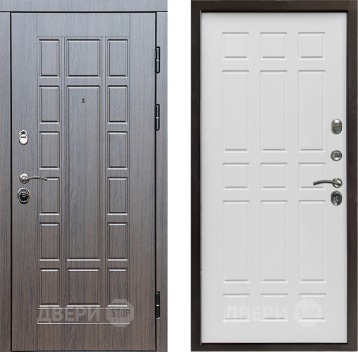 Входная металлическая Дверь Престиж Престиж Спарта Белое дерево в Егорьевске