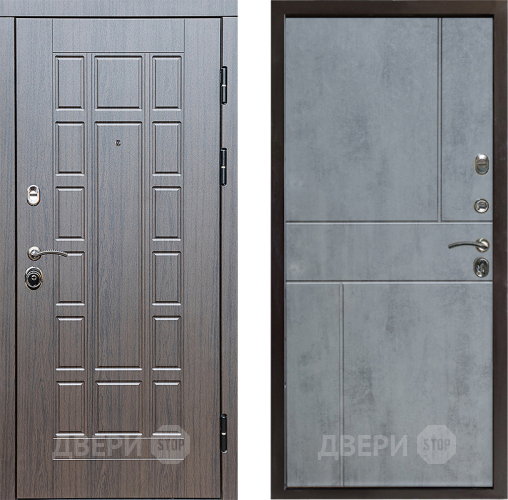 Входная металлическая Дверь Престиж Престиж Горизонт Бетон темный в Егорьевске