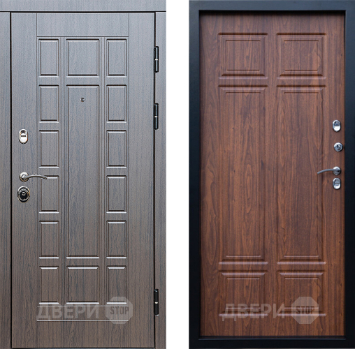 Входная металлическая Дверь Престиж Престиж Премиум Орех темный в Егорьевске