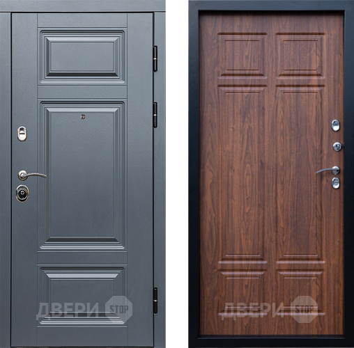 Входная металлическая Дверь Престиж Премиум Премиум Орех темный в Егорьевске