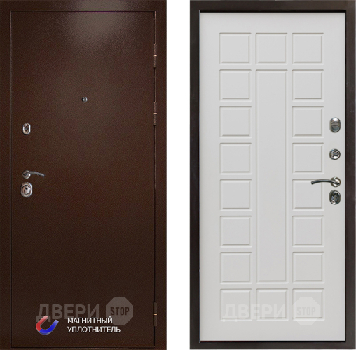 Входная металлическая Дверь Престиж Медь Престиж Бежевый мат в Егорьевске