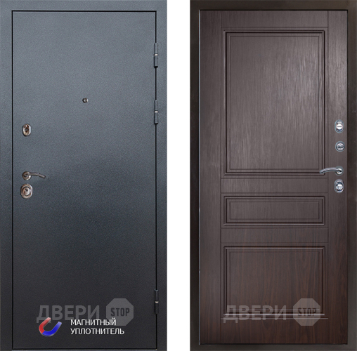 Входная металлическая Дверь Престиж Графит Классика Венге в Егорьевске
