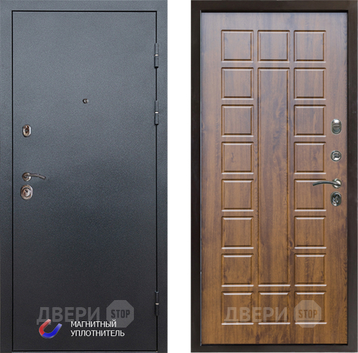 Входная металлическая Дверь Престиж Графит Престиж Дуб в Егорьевске