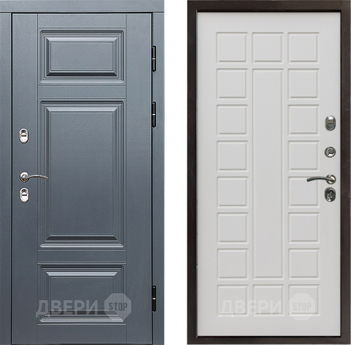Входная металлическая Дверь Престиж TERMO с терморазрывом Премиум Грэй Престиж Бежевый мат в Егорьевске