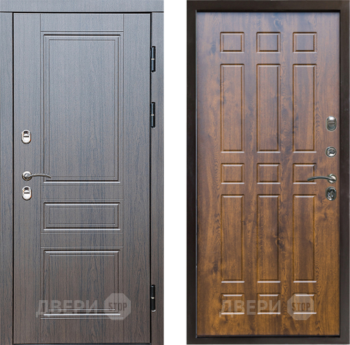 Дверь Престиж TERMO с терморазрывом Классика Спарта Дуб в Егорьевске