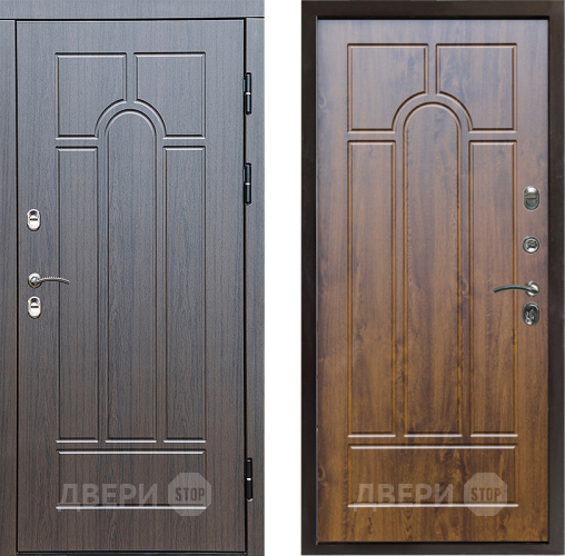 Входная металлическая Дверь Престиж TERMO с терморазрывом Арка Арка Дуб в Егорьевске