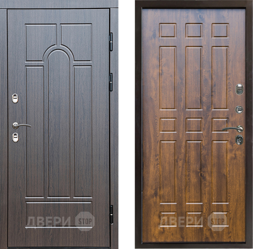 Дверь Престиж TERMO с терморазрывом Арка Спарта Дуб в Егорьевске