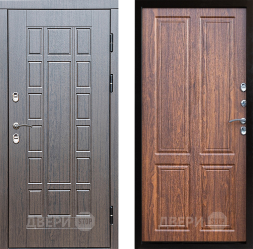 Входная металлическая Дверь Престиж TERMO с терморазрывом Престиж Премиум Орех светлый в Егорьевске