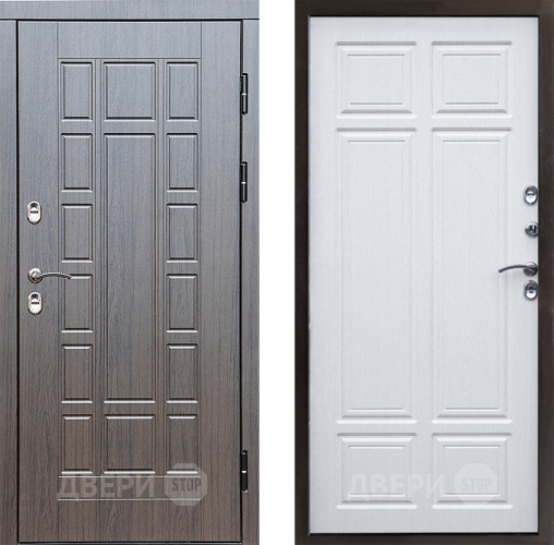 Входная металлическая Дверь Престиж TERMO с терморазрывом Престиж Премиум Лиственница белая в Егорьевске